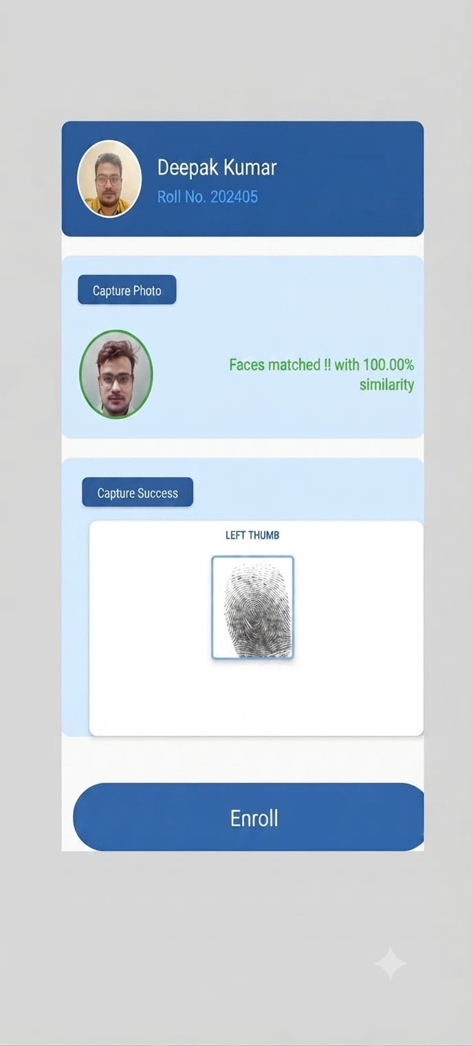 Profile screen