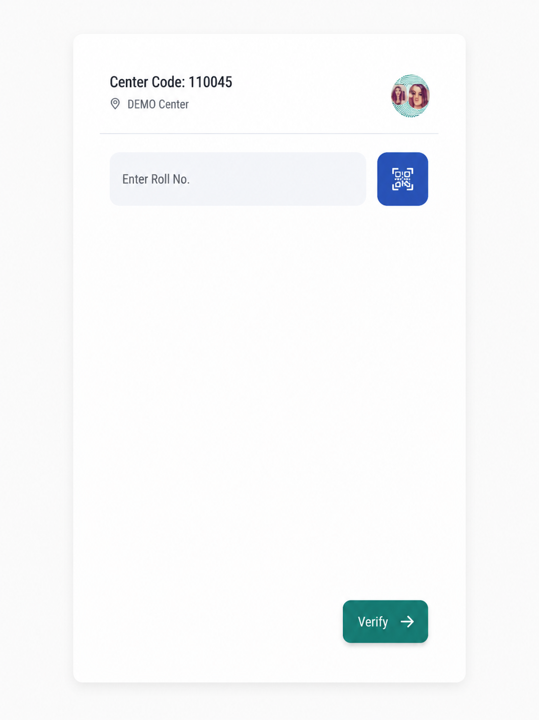 Reports screen