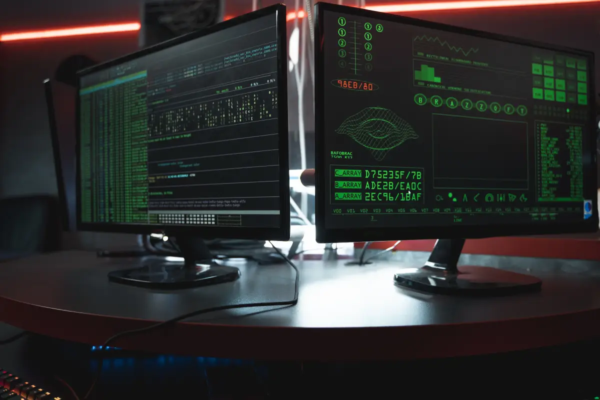 Analytics dashboard displayed on a laptop